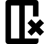 Table Subtract Column SVG Icon
